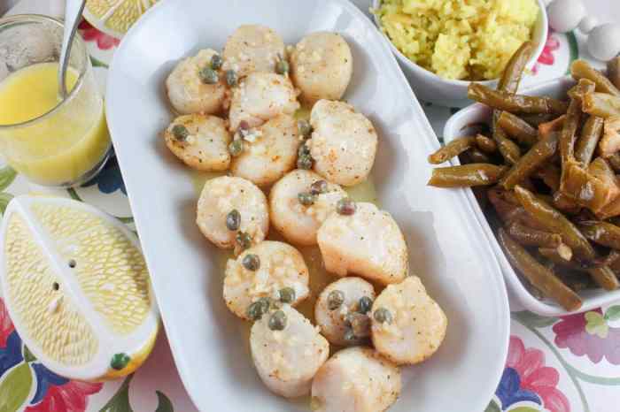 Air fryer breaded sea scallops