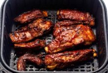 Air fryer baby back ribs