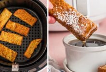 Air fryer french toast sticks