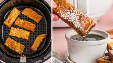 Air fryer french toast sticks