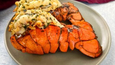 Lobster lemon langosta seafood homard natashaskitchen broiled crayfish crab juicy cooked ajillo receta natasha dip salmon langostas parrilla