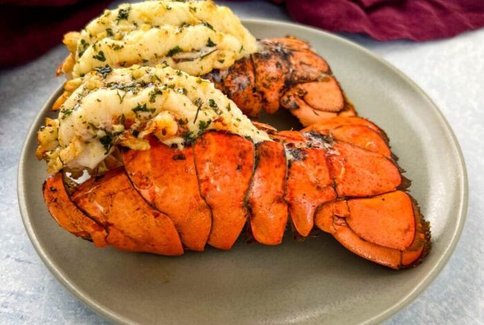 Lobster lemon langosta seafood homard natashaskitchen broiled crayfish crab juicy cooked ajillo receta natasha dip salmon langostas parrilla