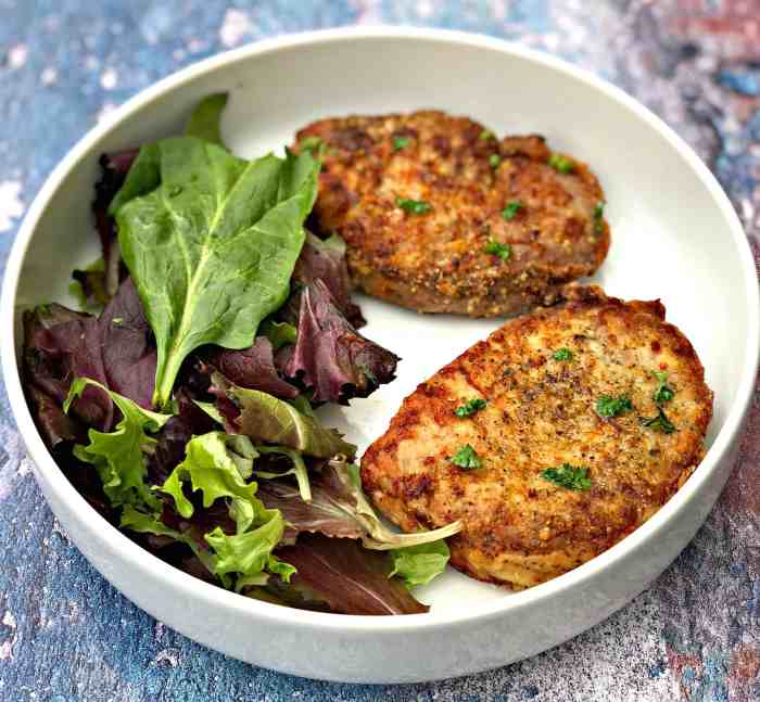 Easy oven fried pork chops