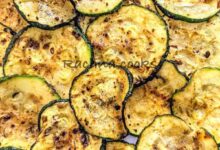 Air fryer zucchini chips