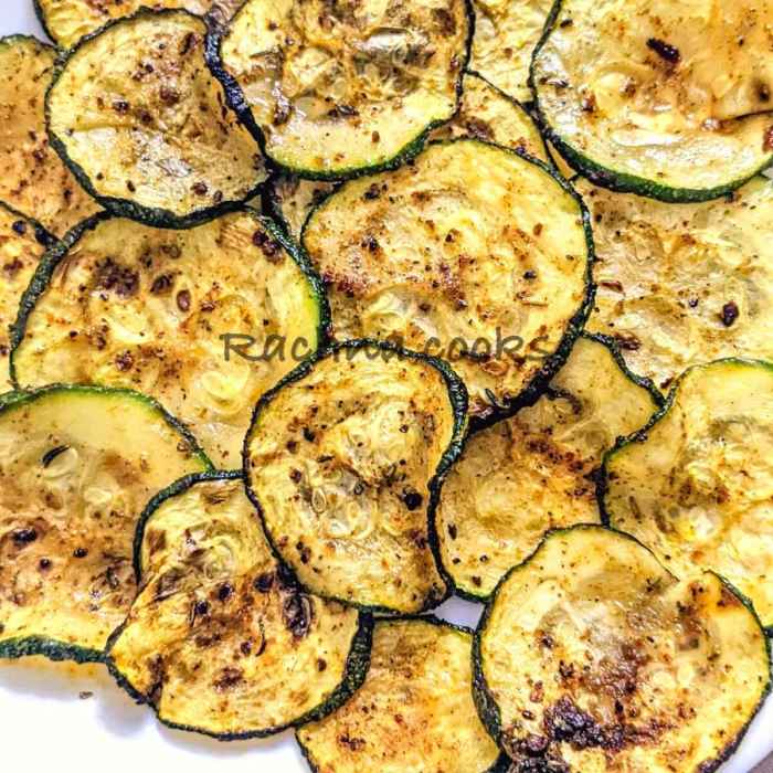 Air fryer zucchini chips