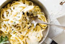 White sauce for pasta