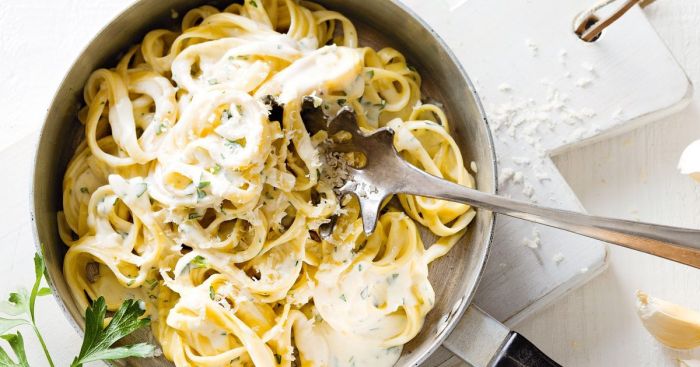 White sauce for pasta