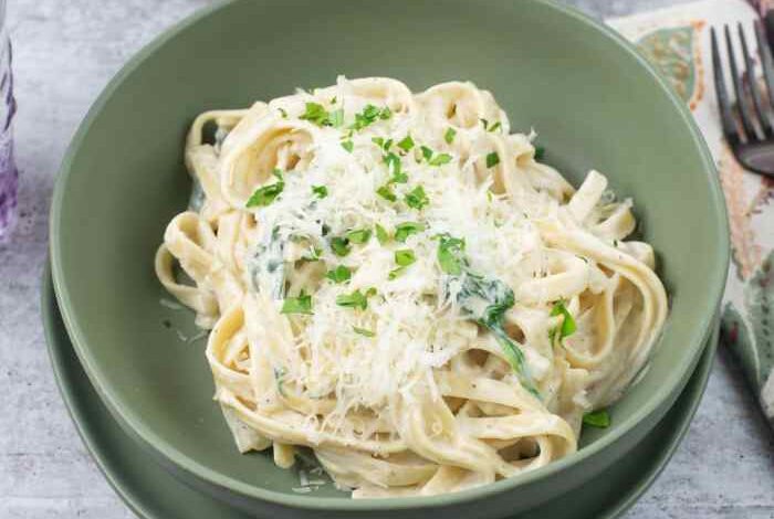 Cream cheese alfredo sauce