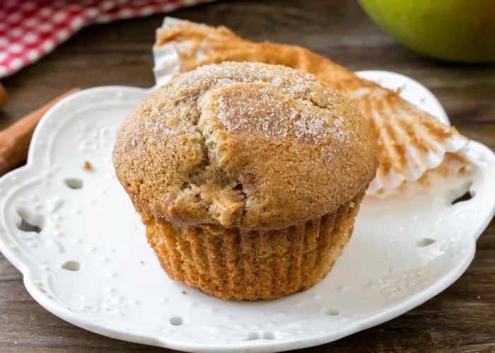 Easy apple cinnamon muffins