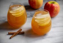 Apple pie in a jar drink