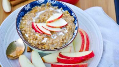 Instant pot apple pie steel cut oats