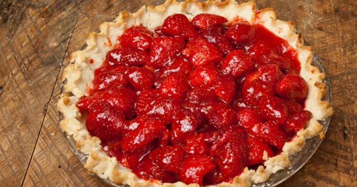 Strawberry pie without jell o