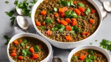 Instant pot lentil soup