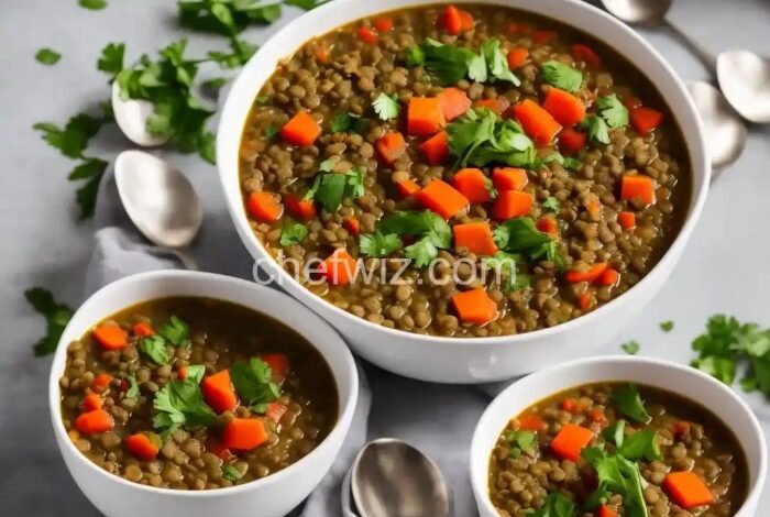 Instant pot lentil soup