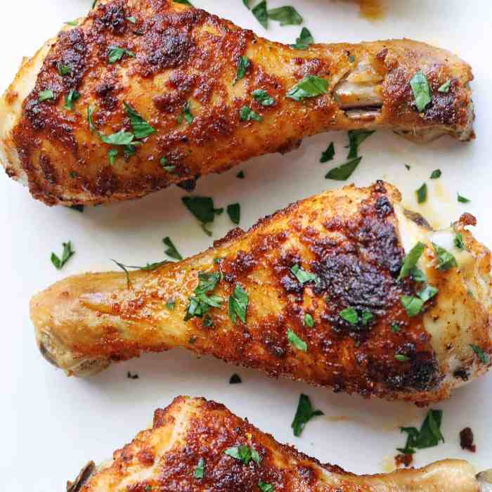 Easy baked chicken drumsticks