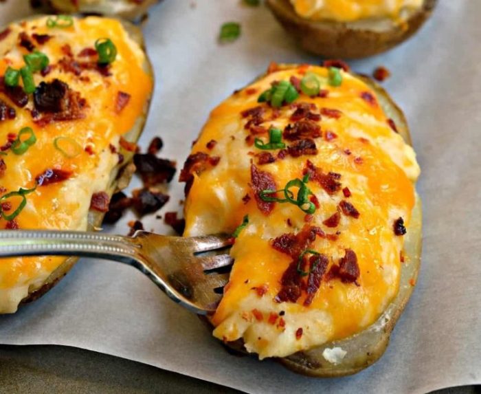 Irish stuffed baked potato