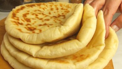 Bazlama turkish flat bread