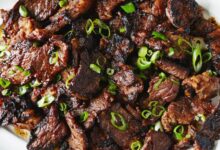 Bulgogi beef korean style barbecue