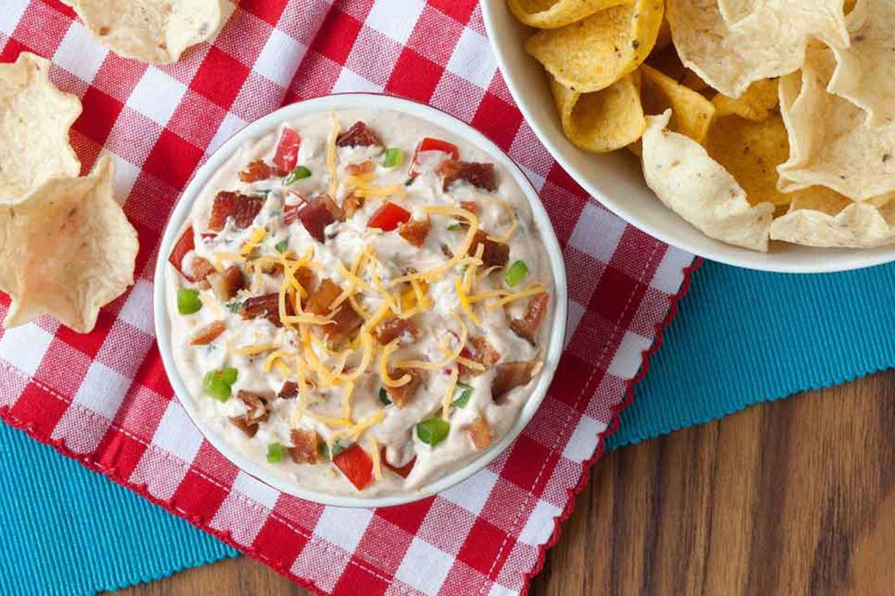 Bbq bacon ranch dip