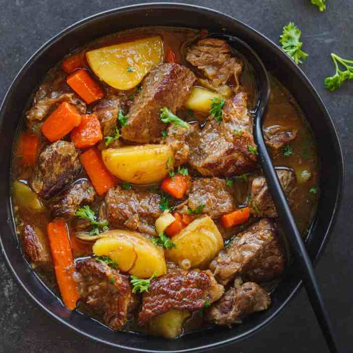 Slow cooker beef stew i