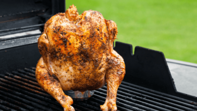 Bbq beer can chicken