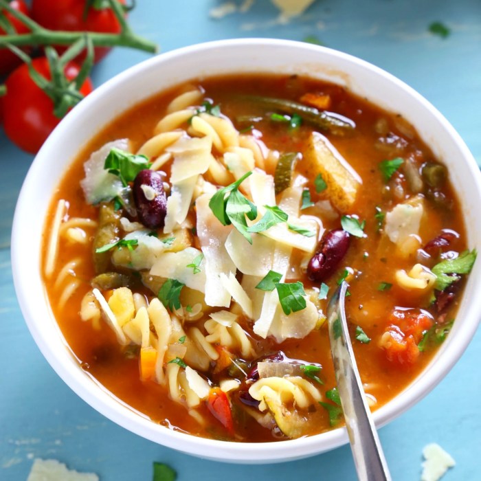 Best darn minestrone soup around