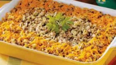 Black eyed pea casserole