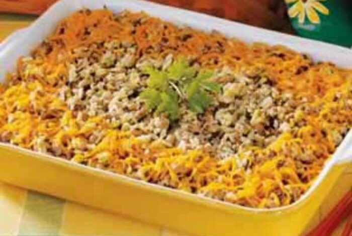 Black eyed pea casserole