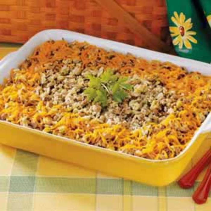 Black eyed pea casserole