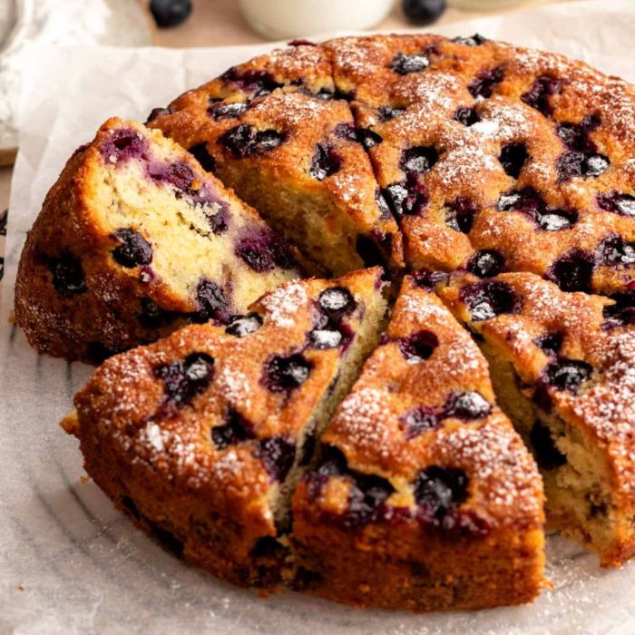 Melt in your mouth blueberry cake