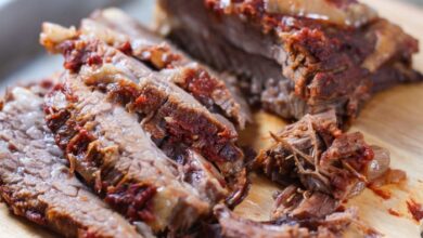 Slow cooker corned beef style brisket