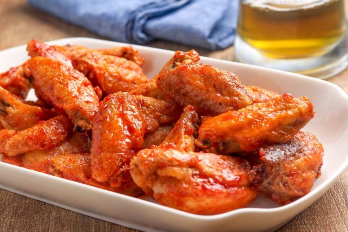 Easy restaurant style buffalo chicken wings