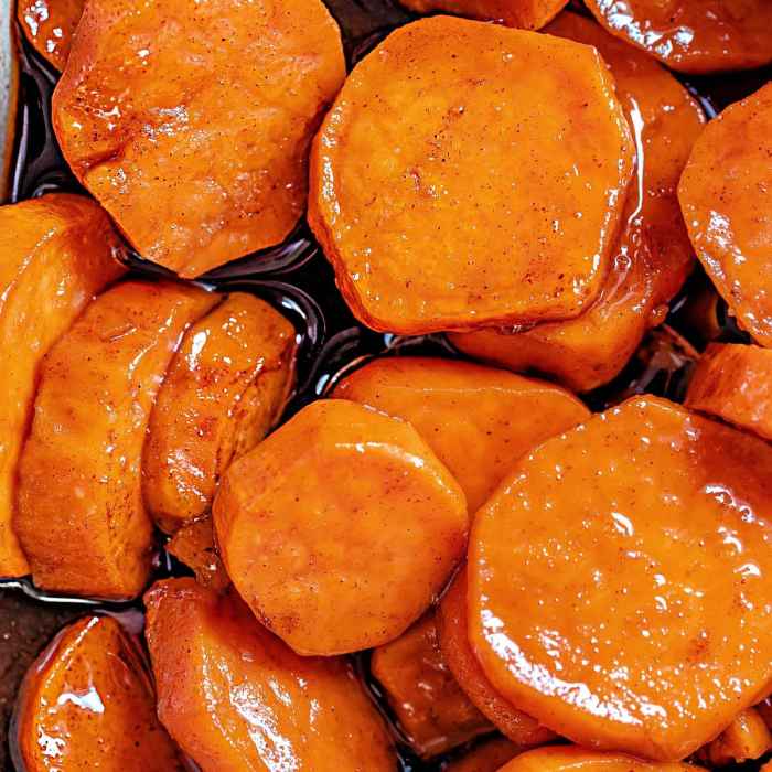 Southern candied sweet potatoes