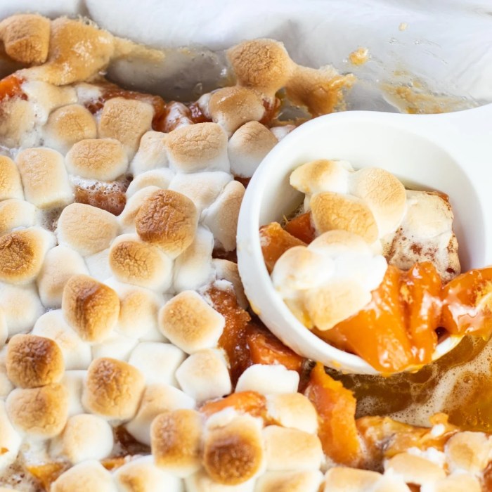 Best candied yams with marshmallows