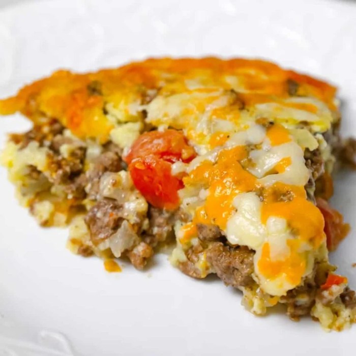 Impossibly easy cheeseburger pie