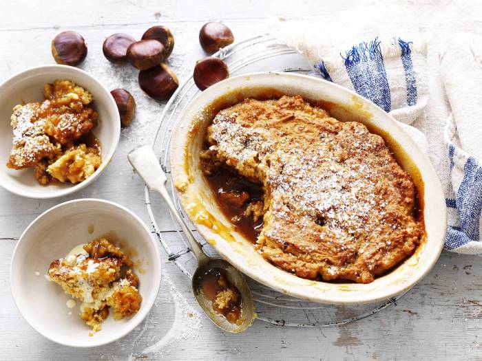 Canadian maple rice pudding