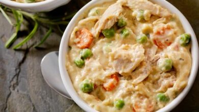 Slow cooker chicken pot pie