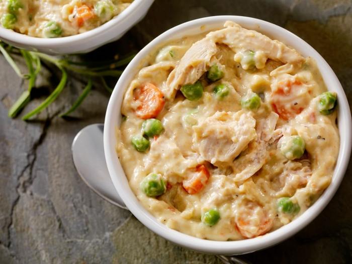 Slow cooker chicken pot pie