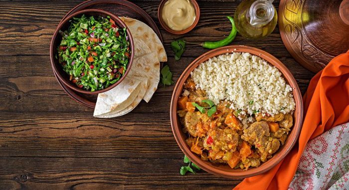 Slow cooker chicken marrakesh