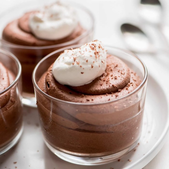 Ultimate irish cream chocolate mousse