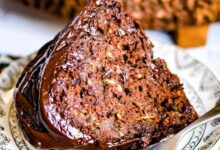 Chocolate zucchini cake iii