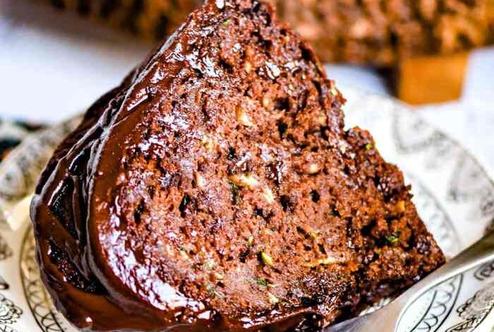 Chocolate zucchini cake iii