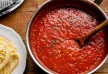 Homemade tomato sauce i