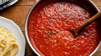 Homemade tomato sauce i