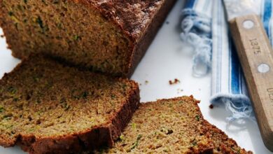 Caleys classic zucchini bread