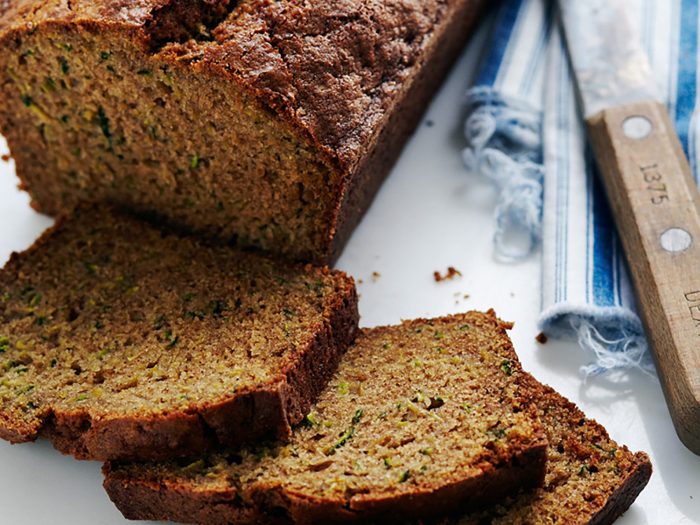 Caleys classic zucchini bread