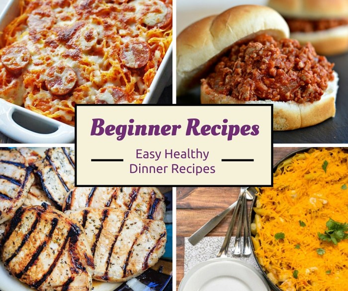 Easy dinner recipes beginners