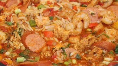 Colleens slow cooker jambalaya