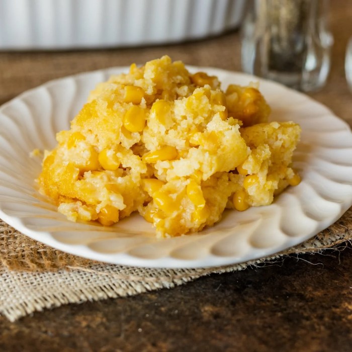 Old fashioned scalloped corn