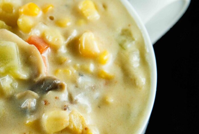 Cream of corn soup